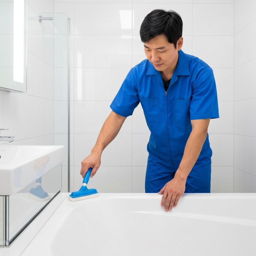 욕실 청소